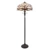 70940 Dragonfly beige stojací lampa