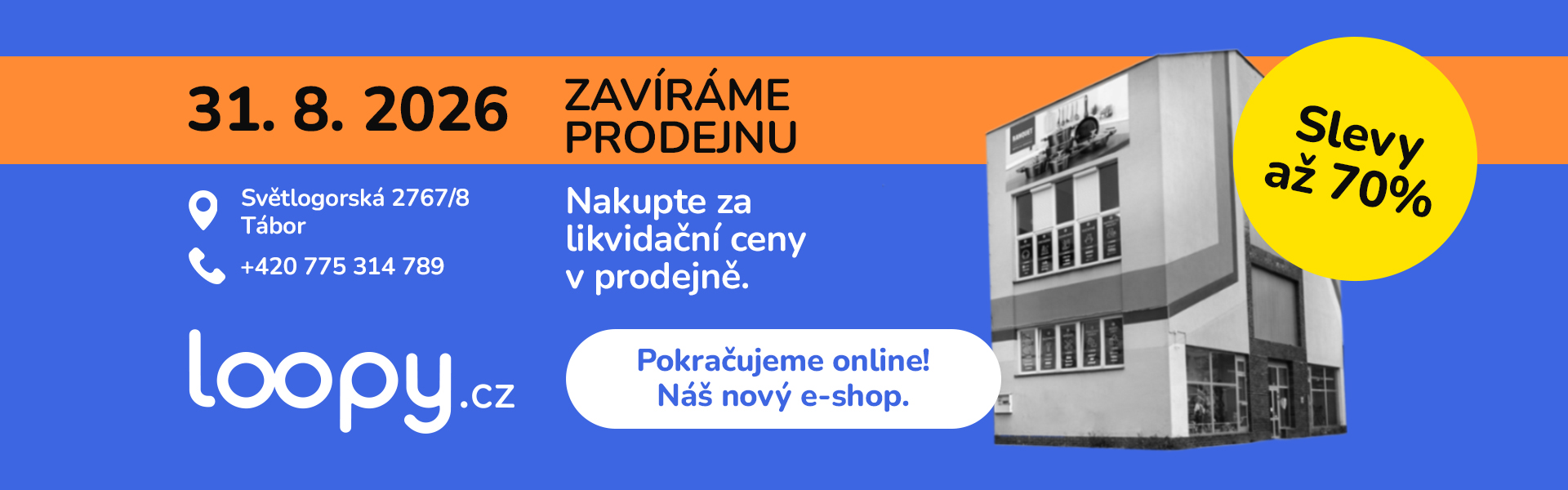 Končíme PH Diskont