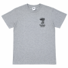 pivní merch Sedmý schod šedé tričko