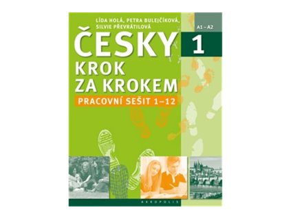 Česky krok za krokem 1 Pracovní sešit 1-12 anglická (A1-A2)