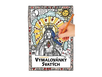 Antistresové vymalovánky svatých