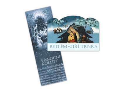 Betlém Jiří Trnka skládací + Vánoční koledy s notami