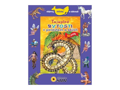 Tajuplné bytosti v pověstech a bájích 8x puzzle