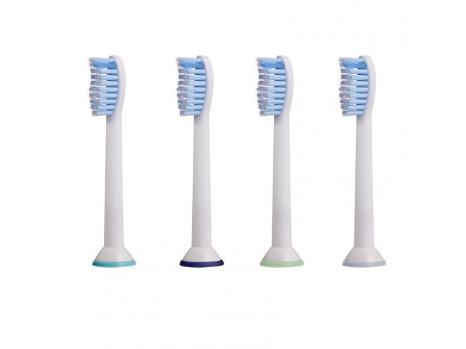 Náhradné kompatibilné hlavice k zubným kefkám kefky Philips Sonicare Sensitive HX6054/07 - 4 ks