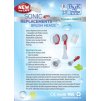 Náhradné kompatibilné hlavice k zubným kefkám Philips Sonicare For Kids HX6034/33 - 4 ks - vek 4-6 rokov