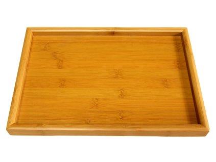 Čajový tác černý