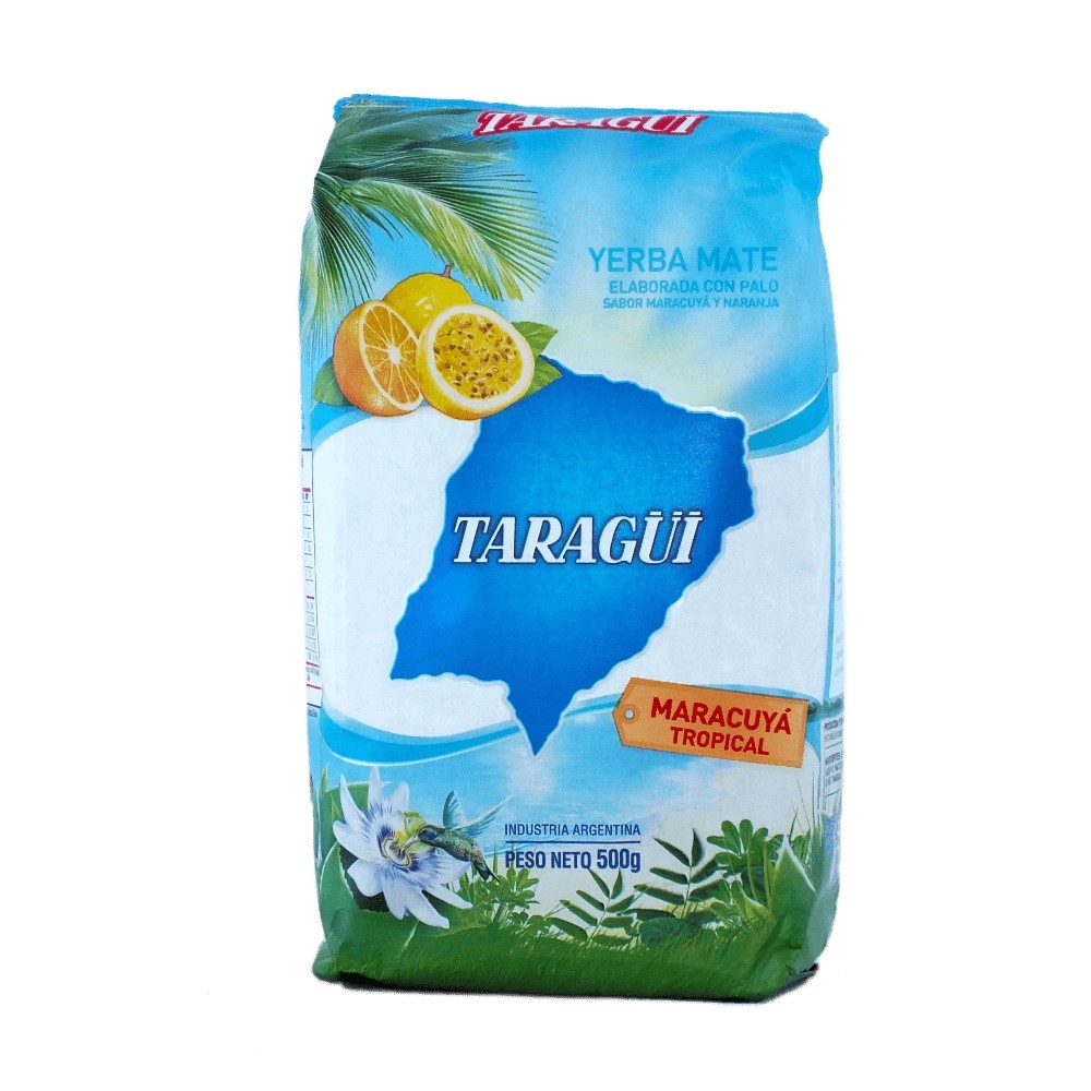 Yerba Maté Taragui Maracuya Tropical 500 g
