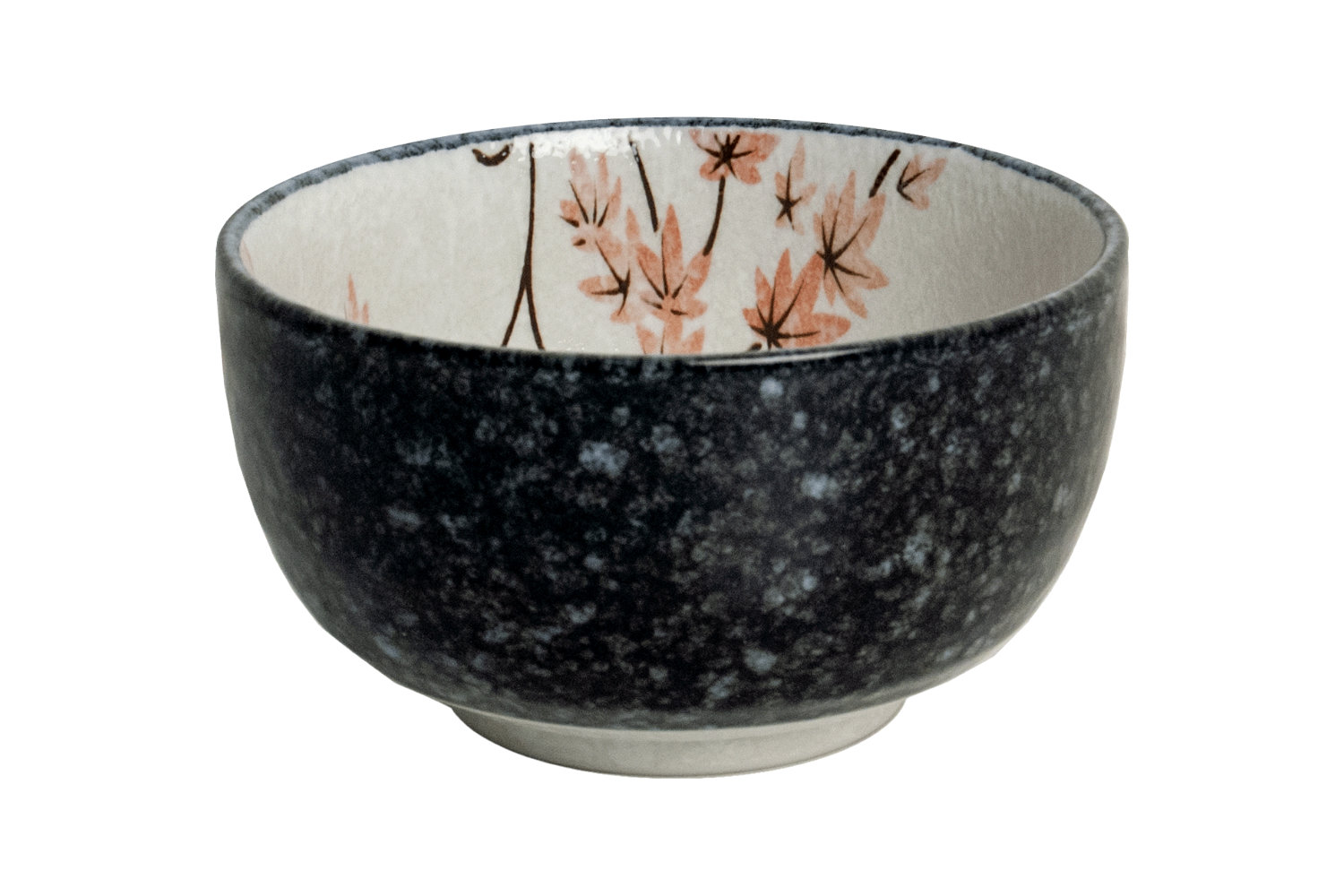 Edo Japan Matcha set Chawan + Chasen + Chashaku + Kusenaoshi Chawan: Chawan Kaede