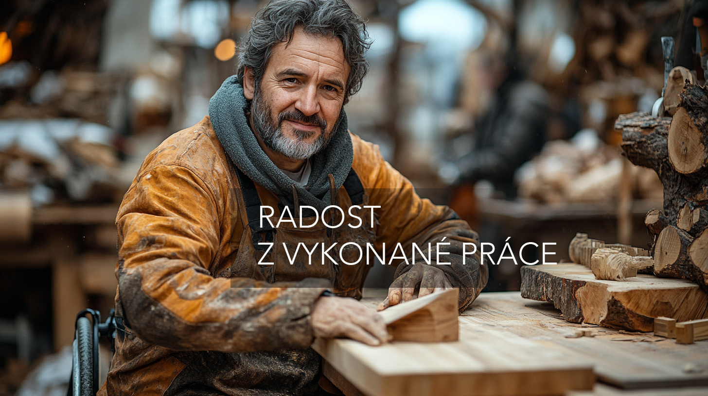 Handicapovaní vyrábí dárky pro radost