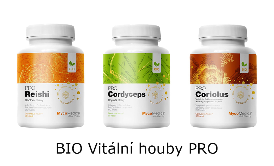 BIO Vitální houby PRO