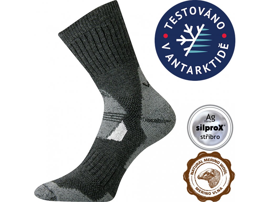 VoXX ponožky Stabil tmavě šedá