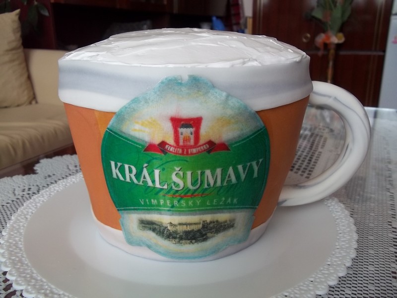 Alena Kozárová - jedlý obrázok (podklad HRUBÁ OBLÁTKA)