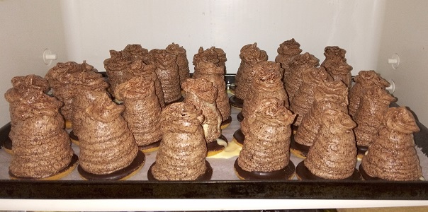 K. Beličková - čokotransfery, zmes na výrobu špicov, zmes na tekutú náplň do špicov