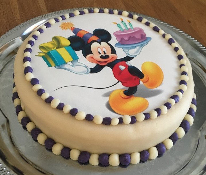 Eva Majerska - jedlý obrázok (DEKOR), marcipán