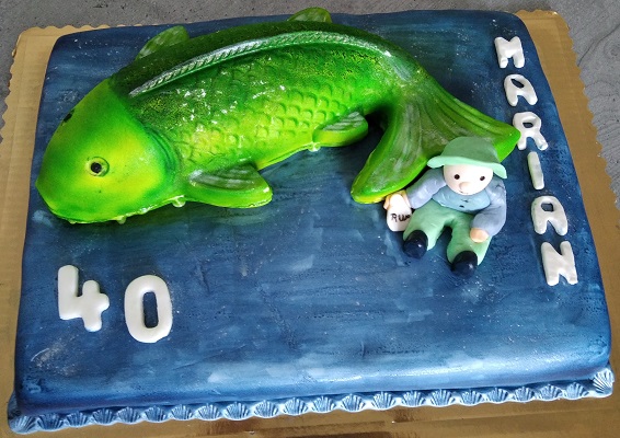 L. Kmetónyová - plastová forma RYBA, cukrárska hmota K3