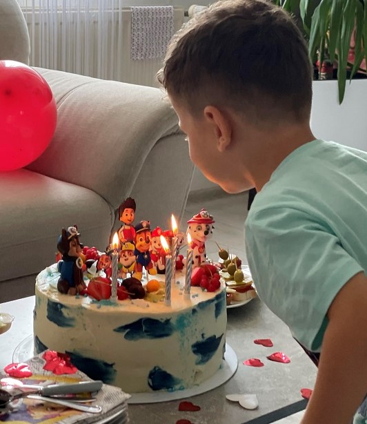 L. Kováčová - jedlé figúrky Paw Patrol