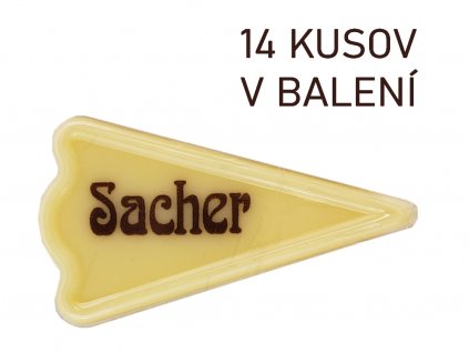 Čokoládky s nápisom SACHER 14 ks 1