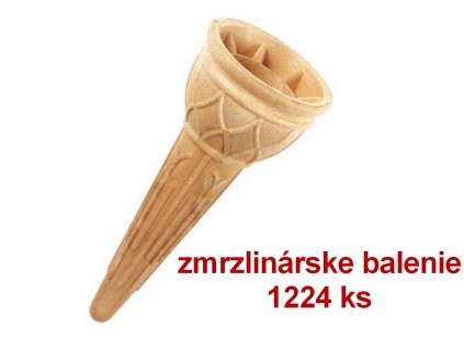 Kornútok zmrzlinový veľké balenie 1224 ks,