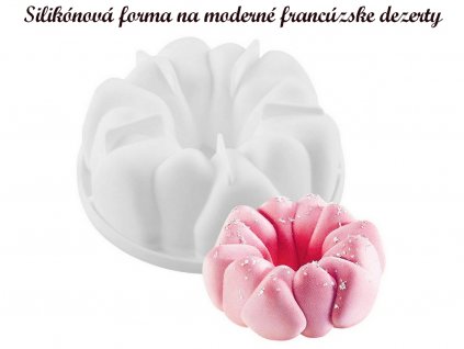 Kamenný kruh silikónová forma na moderné francúzske dezerty 1