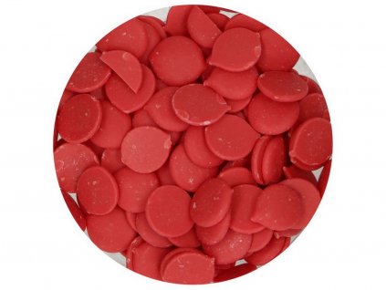 Farebná čokoláda ČERVENÁ Deco Melts 250g 2