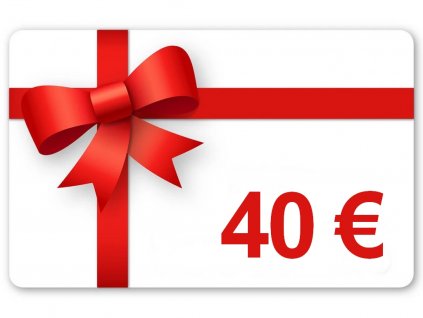 Darčekový poukaz v hodnote 40€