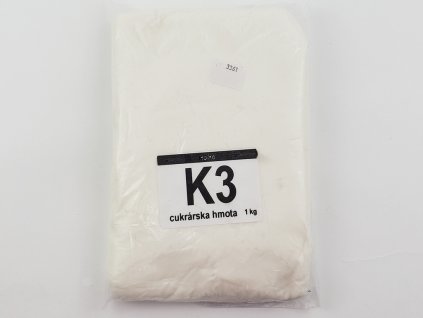 K3 Poťahovacia a modelovacia hmota cukrárska biela 1 kg HoHo
