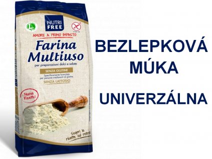 Bezlepková múka UNIVERZÁLNA Farina Multiuso NUTRI FREE 1kg