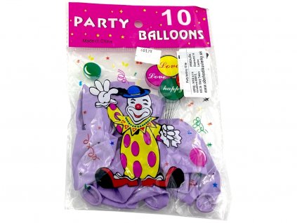 Balóny klasické 10 ks (rôzne farby)