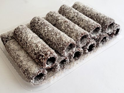 Čokoládové trubičky s KOKOSOM na plnenie 13 ks 1