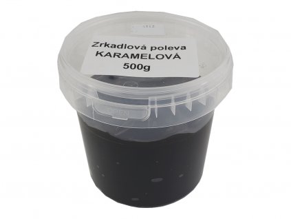 Zrkadlová poleva karamelová 500g HoHo