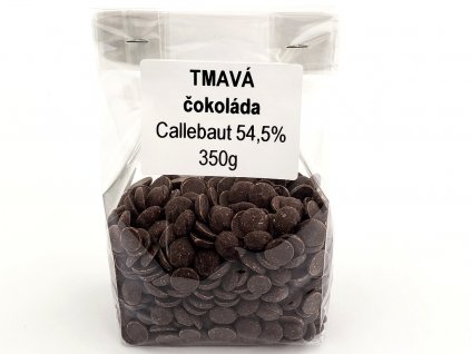 TMAVÁ čokoláda Callebaut 54,5% 350g
