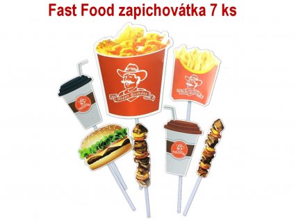 Fast Food zapichovátka 7 ks 1