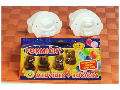 Formičky medvedík a mačička