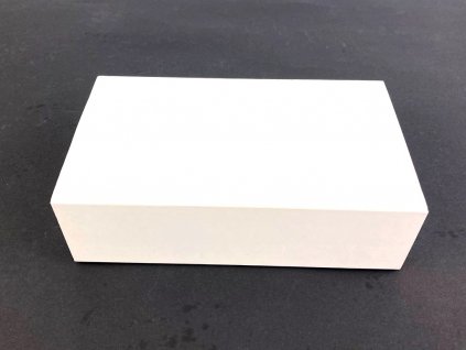 Papierová krabička vysúvacia biela 16x9x4,5 cm
