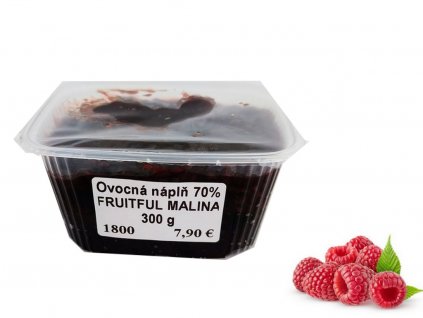 Ovocná náplň 70% FRUITFUL MALINA 300 g