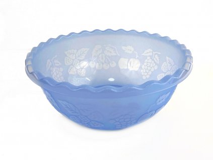 Plastová miska priehľadná modrá 6 litrov