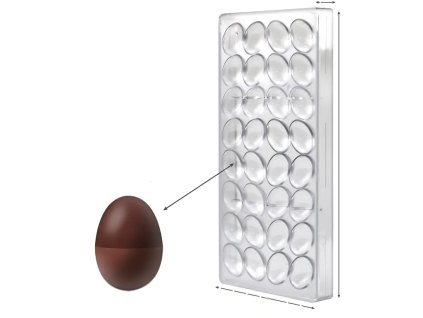Forma na pralinky VAJÍČKA