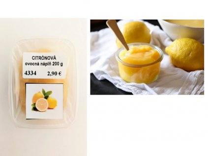 CITRÓNOVÁ ovocná náplň 200 g