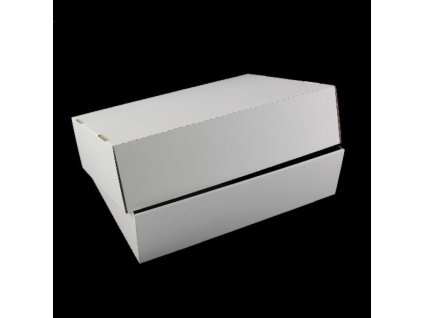 449 Krabica kartónová biela dvojdielna 37 x 29 x 9 cm