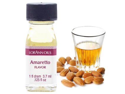 LorAnn Amaretto prírodná aróma 3,7 ml