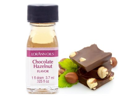 LorAnn Čokoládový lieskový orech prírodná aróma 3,7 ml