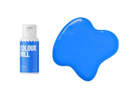Colour Mill olejová potravinárska farba – Cobalt (kobaltová modrá) – 20 ml