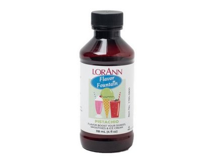Pistáciová príchuť LorAnn Flavor Fountain – aróma do zmrzliny a koktailov 118 ml