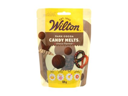 Wilton Poleva Candy Melts Dark Cocoa (tmavá čokoláda) 125 g