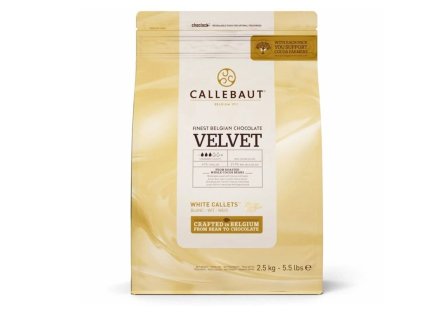 BIELA čokoláda Callebaut 32% 2,5 kg