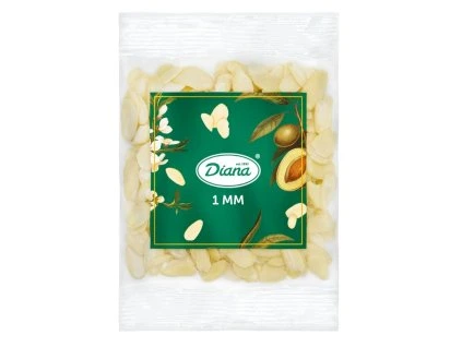 Mandle plátky 1mm 100g