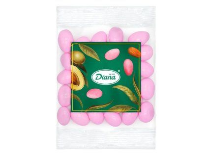 Mandle v baby pink kruste 100g