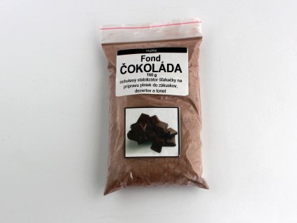 Fond ČOKOLÁDA 160g (ochutený stabilizátor šľahačky na prípravu plniek do zákuskov, dezertov a toriet) HoHo