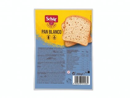 Bezlepkový chlieb svetlý krájaný 250g
