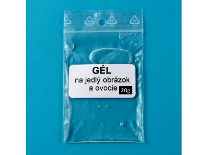 Gél na jedlý obrázok a ovocie 20g